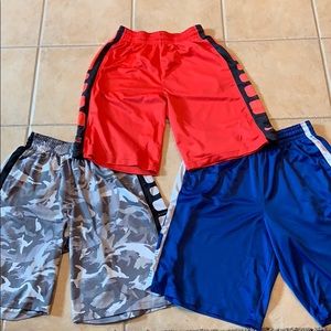 3 pairs of Nike elite shorts